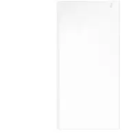 Vente-unique Inloopdouchewand - Mat wit - 6 mm glas - 140x200 cm - DAREN