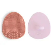 Mushie Baby Borstel Hoofdmassage Anti-Berg Rose Soft Lilac