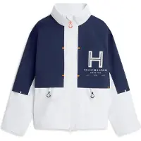 Tommy Hilfiger Tussenjas 'Regatta' marine / donkeroranje / wit