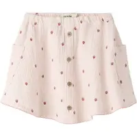 Lil´ Atelier Rok olijfgroen / rosa / lichtrood