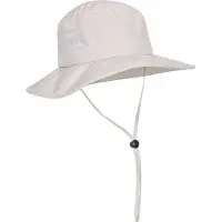 Mountain Warehouse Lichtgewicht zonnehoed met gaasrand voor volwassenen (Gebroken wit)