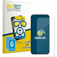 BROTECT Screenprotector 6 Stuks voor Huawei Pura 90 Pro Beschermglas transparant