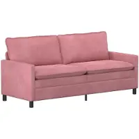vidaXL Bank Roze 196 x 81 x 87,5 cm Fluweel