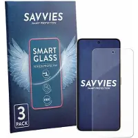 Savvies 3 Stuks Screenprotector - geschikt voor ZTE Nubia Focus 2 Ultra - beschermfolie glas transparant