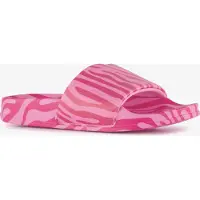 Scapino Roze meisjes badslippers met zebraprint maat 31