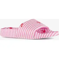 Scapino Roze meisjes badslippers met witte strepen maat 31