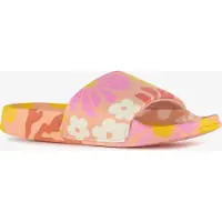 Scapino Multicolor meisjes badslippers met bloemenprint maat 33