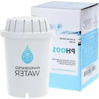 Markenlos Alkaline waterfilterpatroon voor waterbekers - voor schoon drinkwater - filtercapaciteit van 96 liter