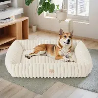 OEM Hondenbed voor middelgrote en grote honden - Zacht, duurzaam, wasbaar en antislip - Ideaal voor thuis en om in te slapen