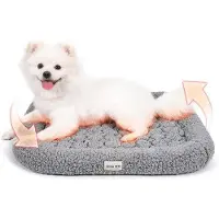 Markenlos Hondenbed met warmwaterverwarming - Ideaal voor koude ruimtes - 58 x 52 x 8 cm - Comfortabel en thermisch isolerend
