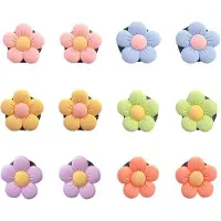OEM Auto-accessoires met bloemenmotieven voor het interieur - Roze ventilatieroosterclip met een klein bloemetje