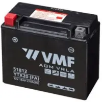 VMF PowerSport AGM 51812 / YTX20-BS / 518902026 accu (12V, 18Ah, 270A)