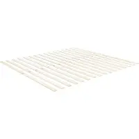 Beliani OLENDON - Tweepersoonsbed - Bruin - 160 x 200 cm - Dennenhout