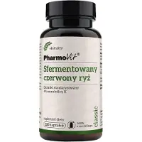 Biogo Gefermenteerde rode rijst extract, glutenvrij, 120 capsules - PHARMOVIT (Classic)