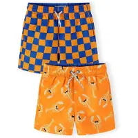 MINOTI Zwemshorts marine / oranje