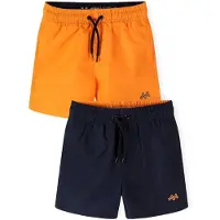 MINOTI Zwemshorts navy / oranje
