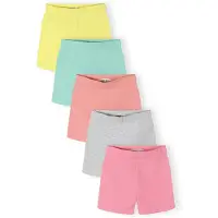 MINOTI Leggings turquoise / geel / grijs gemêleerd / oranje / pink