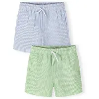 MINOTI Zwemshorts blauw / groen / wit