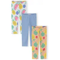MINOTI Leggings lichtblauw / lichtgeel / lichtgrijs / pasteloranje