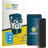 BROTECT - privacy screenprotector voor Cubot King Kong ES 3 - Folie Beschermfolie Blauwlichtfilter 2 Stuks