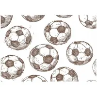 WALLARENA - Behang 150x105 cm + Fotobehang - Vliesbehang - Voor de jongen motif - Voor Kinderen - Op de Flizelin - Beige