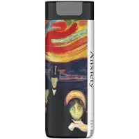 Kambukka Olympus Thermobeker - 500ml - Edvard Munch "Anxiety" - Limited Edition - RVS - 100% Lekvrij - Houdt 10u Warm - Duurzame UV-Print