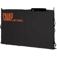Snap - Crash pads - Phatty Black voor Unisex - Zwart