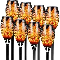 OEM Zonnepanellampen voor buiten, tuin - 6 stuks, 12 LED's - Zonnepanellampen voor buiten, als lantaarns - Waterdichte buitenlantaarns voor de tuin - Zonnepanellampen voor paden en tuinhekken