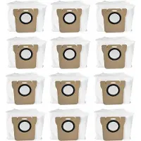 AreoSe Stofzuigerzakken - 12 stuks - geschikt voor Dreame L10S Ultra, L10, L20, Xiaomi Vacuum X10, X10+, X20+ - Stofzuigerzakken