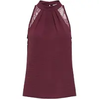 ONLY Blouse 'ONLMETTE' wijnrood