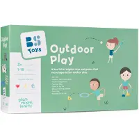 BS Toys BS Toys Outdoor Play Spelbundel – 8 Actieve Buiten- en Binnen Spellen voor Kinderen