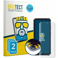 BROTECT - Screenprotector voor Oukitel G7 - Folie Beschermfolie matte volledig dekking 2 Stuks