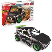 Bandai - Meccano Mountain Rally 25 in 1 - Bouwset 25 modellen - 390 stuks, Motor, Gereedschap, Instructies - Rally Auto Montage Activiteitenset - Kinderspeelgoed 10+ - APM11111