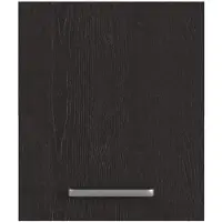 Wasophoogte Keukenkast - Bovenkast keuken - Module O1 - 360(D)*450(B)*530(H) mm - Zwart