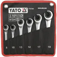 OEM 6 Delige Open Ring Ratels Sleutelset (8,10,13,14,17,19 mm)