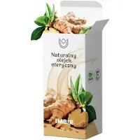 Naturalne Aromaty GEMBER Etherische Olie - Aromatherapie en Verneveling - 100% Natuurlijk, 10 ml