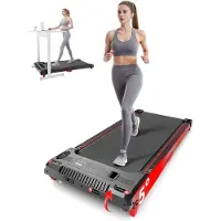 Mira Loopband Inklapbaar - Loopband Inklapbaar Met Helling - Loopband - Zwart/Rood - 109cm x 50cm x 10cm