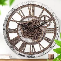 OEM Nieuwe industriële wandklokken in grijs, 45 cm breed