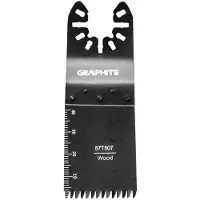 Graphite 57T507 - Brzeszczot voor multifunctioneel apparaat - 10TPI - HCS - 34mm