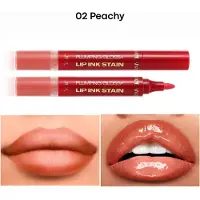 HANDAIYAN 2in1 Plumping LipGloss & Lip liner 02 Peachy - 5.8ml