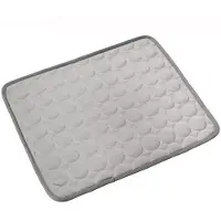 OEM Koelmat voor honden - Zelfkoelend - Wasbaar hondenkoelkussen - 50 x 40 cm - Grijs