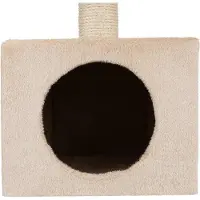 OEM Kattenhuis met klimtoestel, grote klimpaal, kattenhut