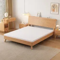 HAUSS SPOLE Matras 140x200 cm - H3 Met Afneembare Wasbare Hoes - Oeko Tex Gecertificeerd En 5 cm Hoog - Wit