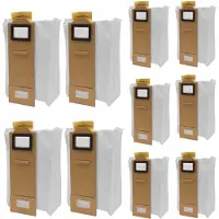 AreoSe - Stofzuigerzakken voor Roborock S7 S7+ S70 S75 T7S - 10 stuks