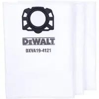 DeWalt DXV23/34/38P Serie - Stofzuigerzak - Textiel - 23-38L - 3 Stuks