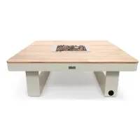 Happy Cocooning vuurtafel Horizon 95, kleur: oesterbeige