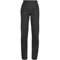 Stoic - Women's KalmarSt. 3L Full Zip Rain Pants II - Regenbroek XS - Short, zwart