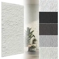 ACXIN Wandpanelen 3D - Wandpanelen Steenlook Muurpanelen Wandbekleding Decoratief PU Waterdicht Badkamer Woonkamer Keuken - 120x60cm - 3cm Dik - Marmerwit - 3 Stuks