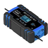 FOXSUR Serie - Automatische Acculader - 12V/24V - 8A - LCD-scherm