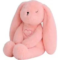 Lulla doll Lulla Bunny Slaapknuffel Roze – met natuurlijke hartslag & ademhaling – Slaaphulp – Werkt tot 12 uur – Hypoallergeen & Wasbaar – Voor Baby, Prematuur & Kind